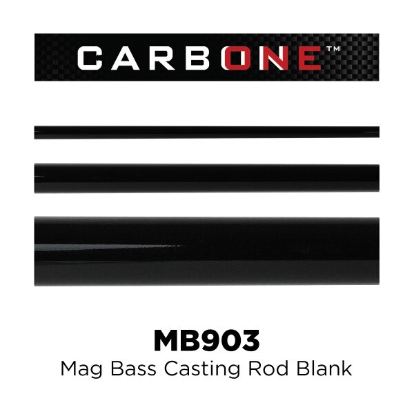 Carbon One IM6 MB903 7'6" MH Mag Bass Casting Rod Blank Jann's Netcraft